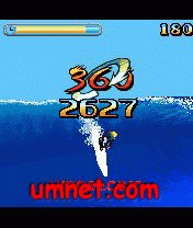 game pic for Byrning Spears 3D Surfing  Moto V3